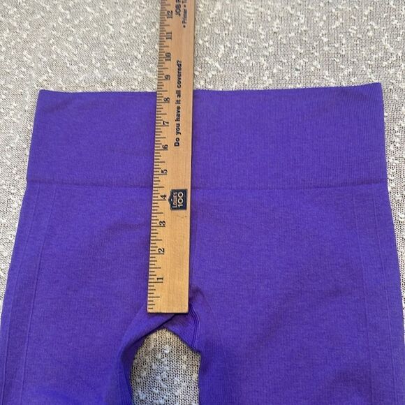 Lululemon In The Flow Crop Leggings Power Purple SIZE 6 - Picture 6 of 9